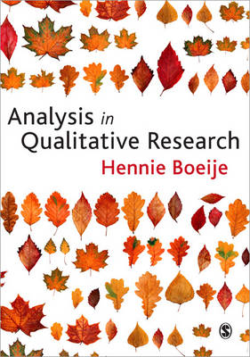 Analysis in Qualitative Research -  Hennie R Boeije