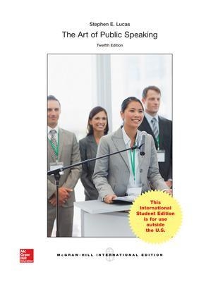 The Art of Public Speaking - Stephen Lucas