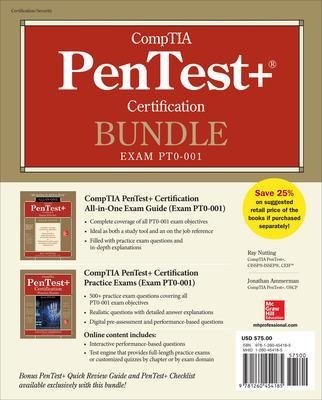 CompTIA PenTest+ Certification Bundle (Exam PT0-001) - Raymond Nutting, Jonathan Ammerman