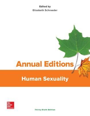 Annual Editions: Human Sexuality, 36/e - Elizabeth Schroeder