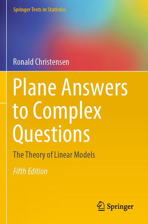 Plane Answers to Complex Questions - Ronald Christensen