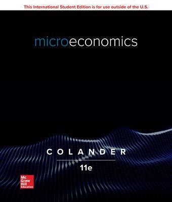 ISE Microeconomics - David Colander