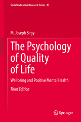 The Psychology of Quality of Life - Sirgy, M. Joseph