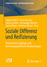 Soziale Differenz und Reifizierung - 