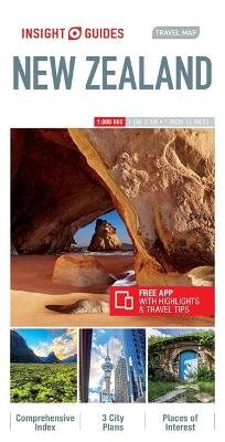 Insight Guides Travel Map New Zealand (Insight Maps) - Insight Guides