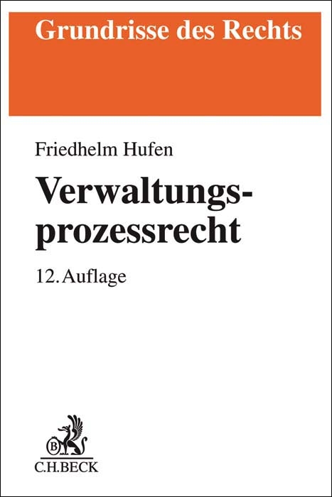 Verwaltungsprozessrecht - Friedhelm Hufen