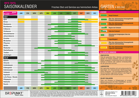 Saisonkalender -  Schulze Media GmbH