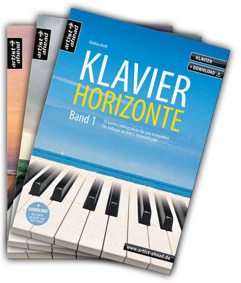 Klavier-Horizonte - Band 1-3 im Set! - Mathias Kreft