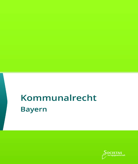 Kommunalrecht Bayern - 