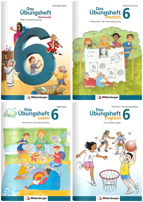 Sicher ins 7. Schuljahr – Paket: Rechnen – Schreiben – Lesen – Grammatik – Englisch · Klasse 6 -  diverse