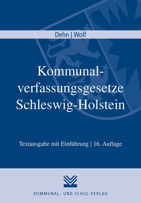 Kommunalverfassungsgesetze Schleswig-Holstein