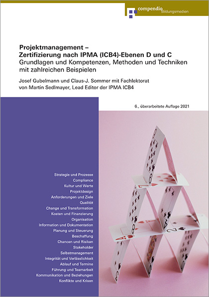 Projektmanagement – Zertifizierung nach IPMA(ICB4)-Ebenen D und C - Josef Gubelmann, Claus-J. Sommer, Martin Sedlmayr