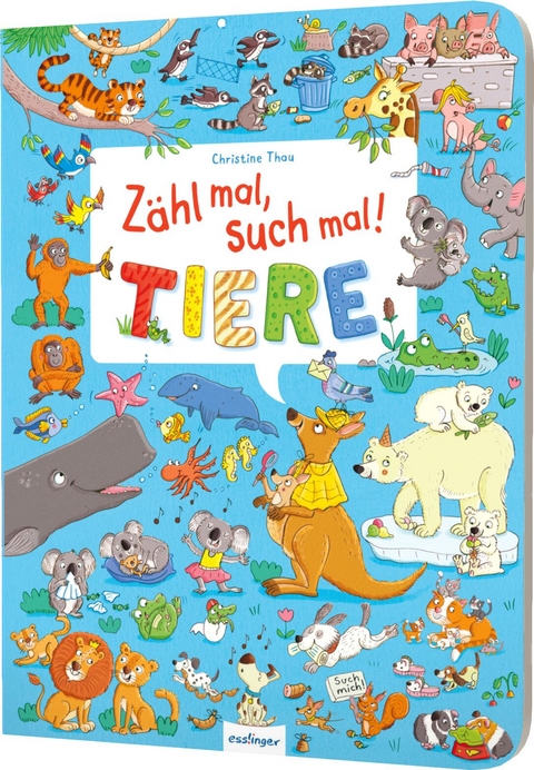 Zähl mal, such mal! Tiere