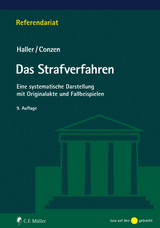 Das Strafverfahren - Haller, Klaus; Conzen, Klaus