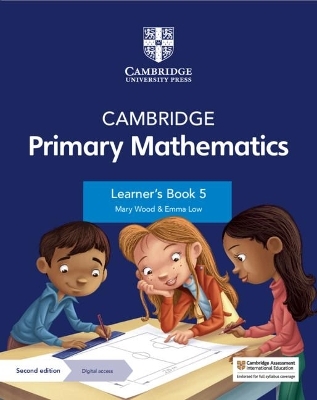 Cambridge Primary Mathematics Learner's Book 5 with Digital Access (1 Year) - Mary Wood, Emma Low