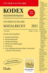 KODEX Studienausgabe Sozialrecht 2021 - Brameshuber, Elisabeth; Doralt, Werner