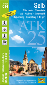 ATK25-C14 Selb (Amtliche Topographische Karte 1:25000)