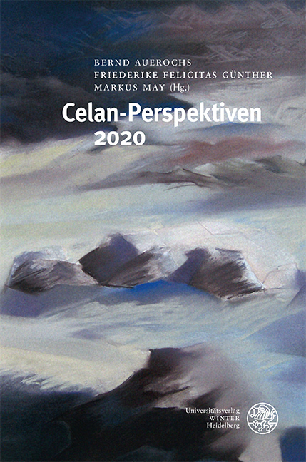 Celan-Perspektiven 2020 - 