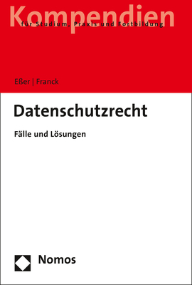 Datenschutzrecht - Martin Eßer, Lorenz Franck