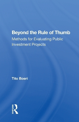 Beyond the Rule of Thumb - Tito Boeri