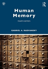 Human Memory - Radvansky, Gabriel A.