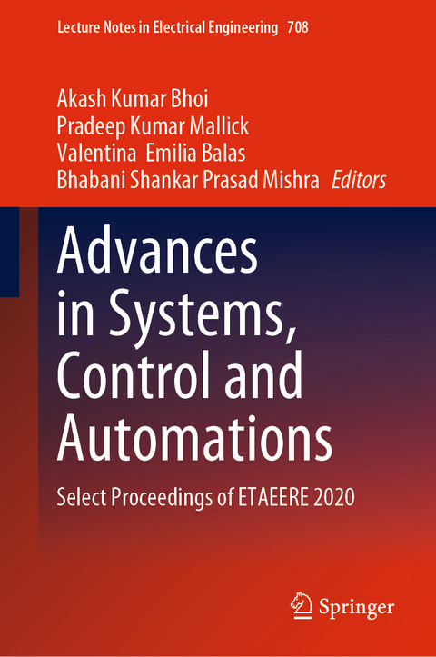 Advances in Systems, Control and Automations - 