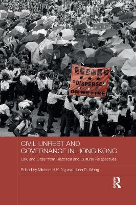 Civil Unrest and Governance in Hong Kong - 