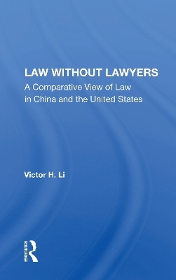 Law Without Lawyers - Victor H. Li