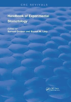 Handbook of Experimental Stomatology - 