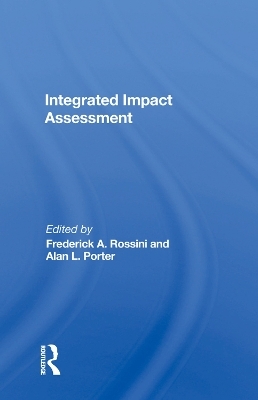 Integrated Impact Assessment - Frederick Rossini