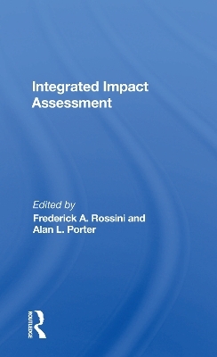 Integrated Impact Assessment - Frederick Rossini