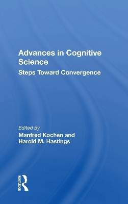 Advances in Cognitive Science - 