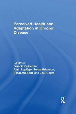 Perceived Health and Adaptation in Chronic Disease - 