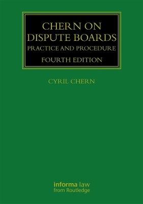 Chern on Dispute Boards - Cyril Chern