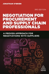 Negotiation for Procurement and Supply Chain Professionals - O'Brien, Jonathan