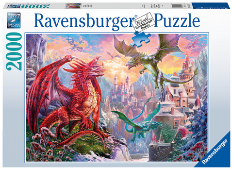 Ravensburger Puzzle 16717 - Drachenland - 2000 Teile Puzzle für Erwachsene und Kinder ab 14 Jahren