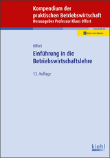 Einführung in die Betriebswirtschaftslehre - Klaus Olfert