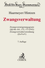 Zwangsverwaltung - Hintzen, Udo; Haarmeyer, Hans