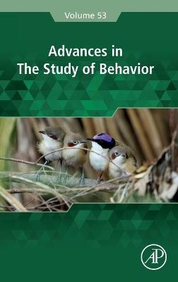 Advances in the Study of Behavior - 