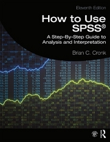 How to Use SPSS® - Cronk, Brian C.