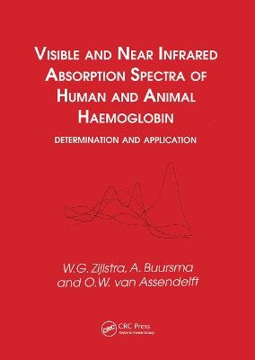 Visible and Near Infrared Absorption Spectra of Human and Animal Haemoglobin determination and application - 