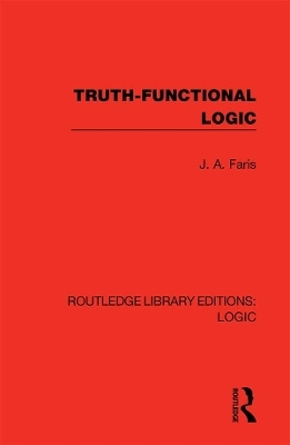 Truth-Functional Logic - J. A. Faris