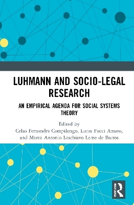 Luhmann and Socio-Legal Research - 