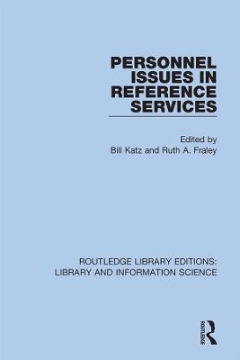 Personnel Issues in Reference Services - 