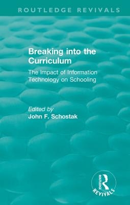 Breaking into the Curriculum - 