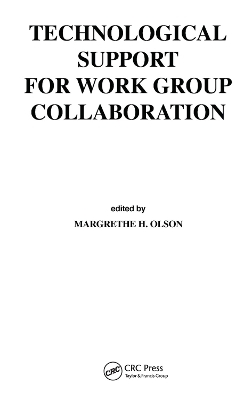 Technological Support for Work Group Collaboration - 