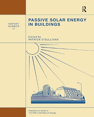 Passive Solar Energy in Buildings - 