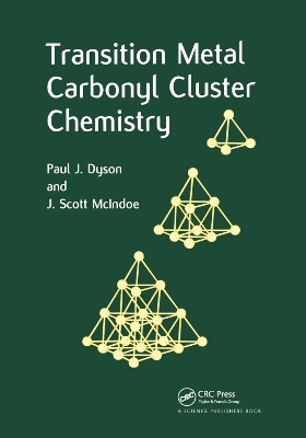 Transition Metal Carbonyl Cluster Chemistry - Paul J. Dyson, J. Scott McIndoe