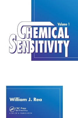 Chemical Sensitivity, Volume I - William J. Rea