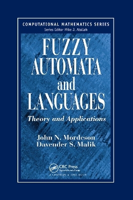 Fuzzy Automata and Languages - John N. Mordeson, Davender S. Malik